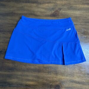 Avia Womens Royal Blue Athletic Skort Medium Active Tennis Golf Running Skirt